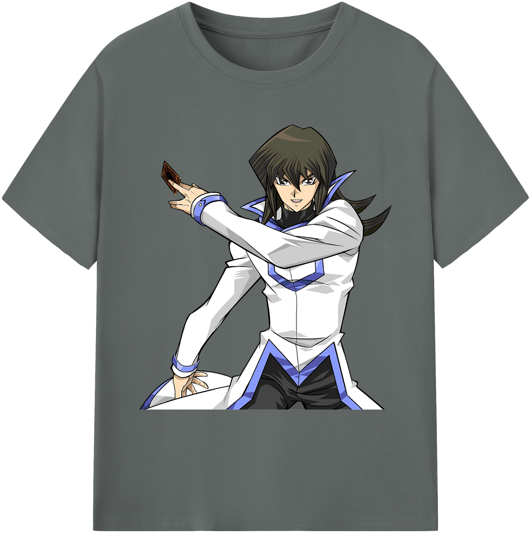 （画像用） 遊☆戯☆王 Yu-Gi-Oh! 綿100％ メンズ半袖Tシャツ｜肌触りやわらか＆通気性